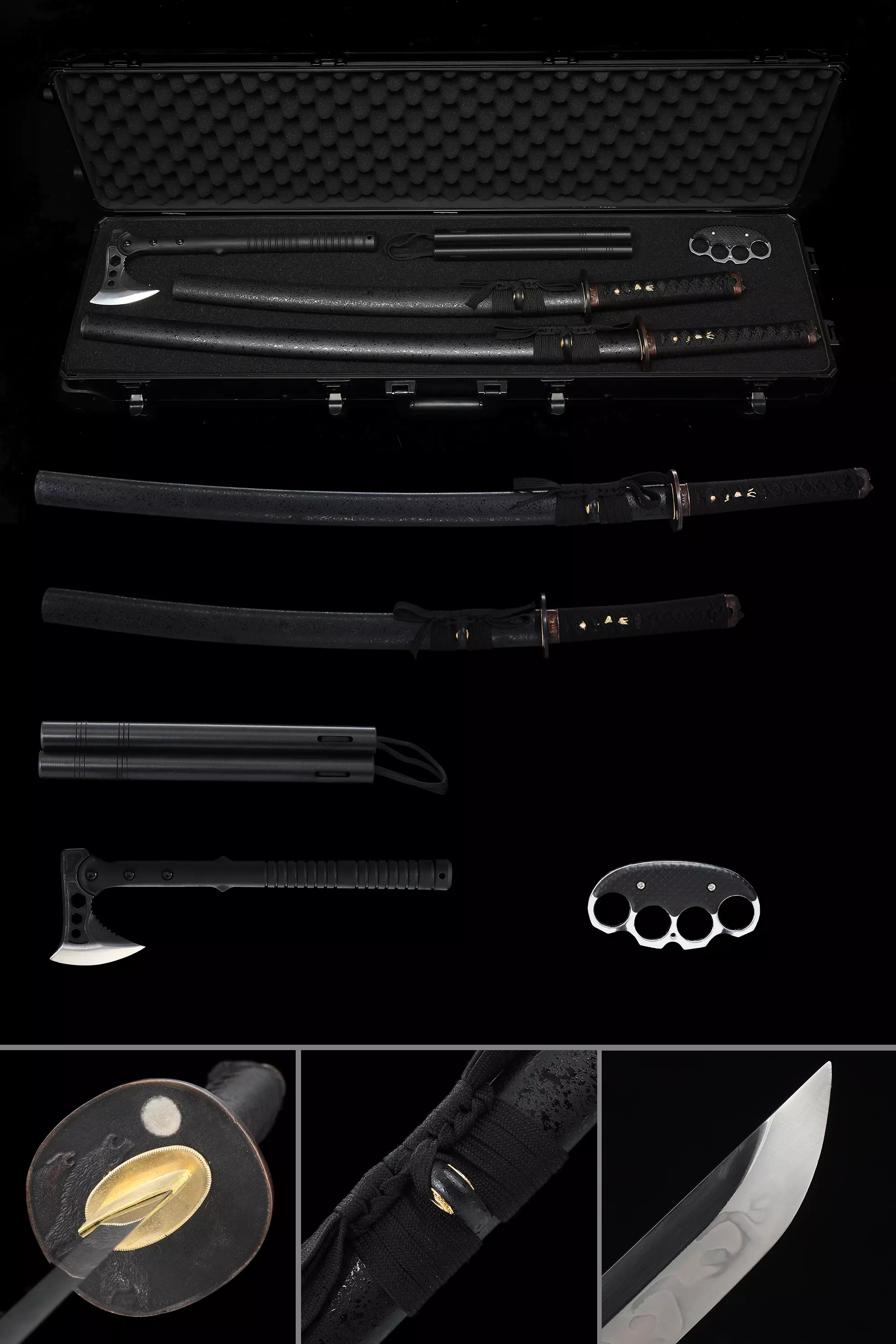 Japanese Wakizashi Sword Set Japanese Wakizashi Sword Set, Including