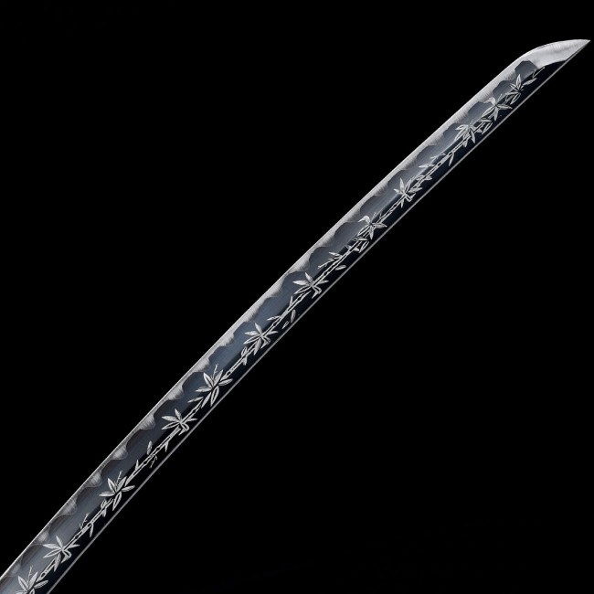 Samurai Sword | Handmade Japanese Samurai Sword With Printed Blade 