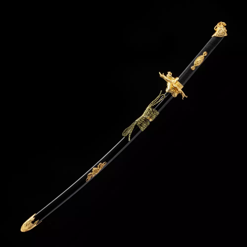 DYNASTY KATANA ORTEGA Black×Gold Limited Katana - Black Gold, Pegasus Leaders - luxury gifts