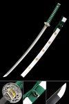 Handgemachte Hohe Manganstahl-drachen-tsuba Echte Japanische Samurai-katana-schwerter Mit Weißer Scheide