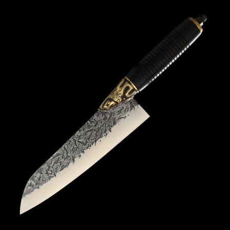 Handmade Kitchen Knife With Durable Stainless Steel Full Tang Blade