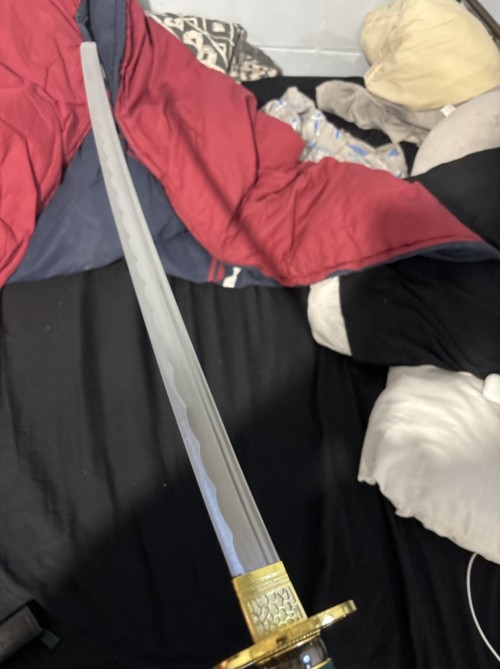 Handmade Japanese Sword 1045 Carbon Steel Full Tang