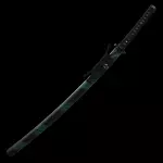 Black Cord Handle Katana