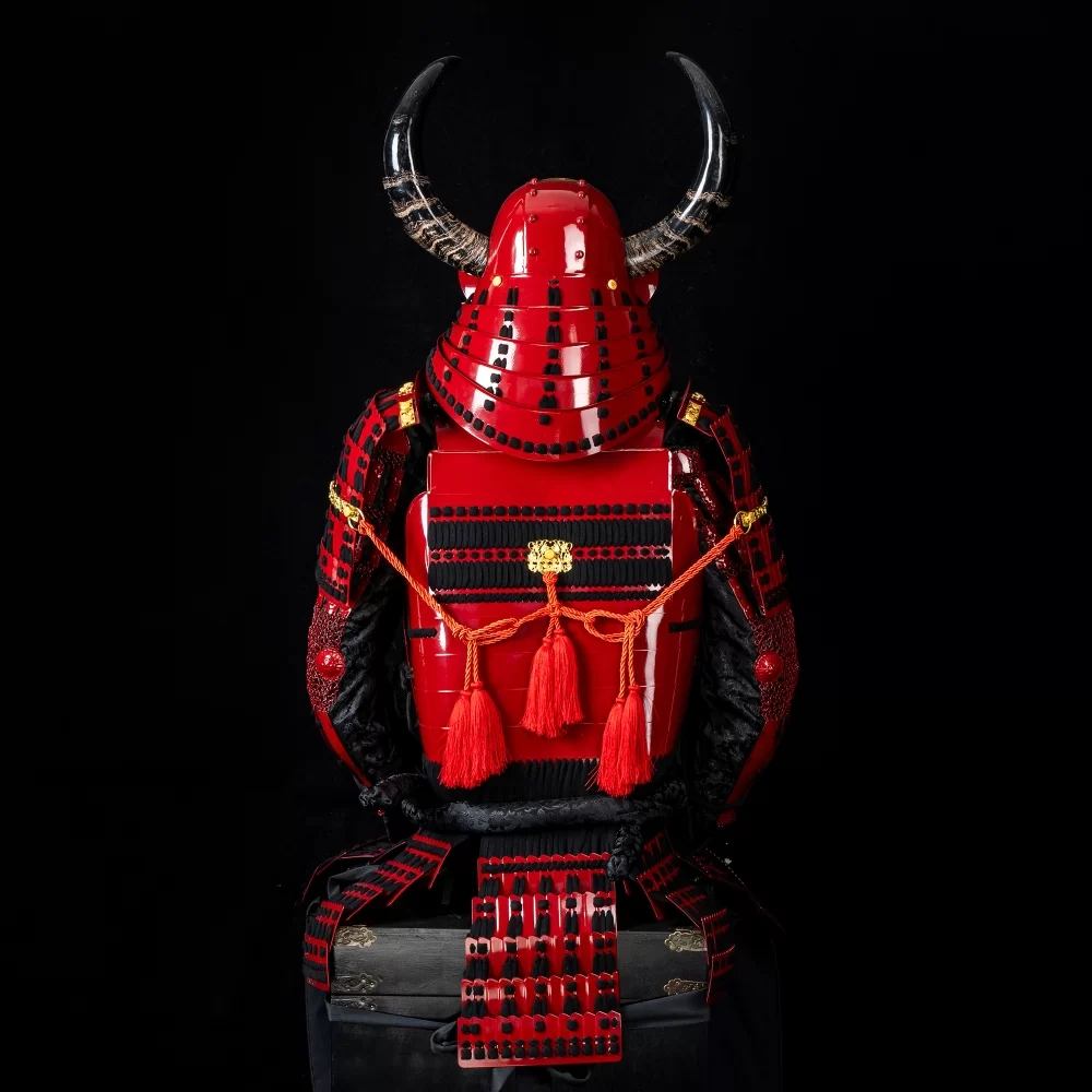 赤サムライ Red Samurai Armor | Handmade Red Sanada Nobuyuki Clan Japanese