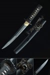 Handmade Full Tang Tanto Sword T10 Carbon Steel With Clay Tempered Blade