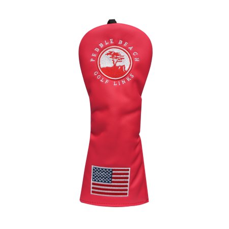Welcoming Pine Hybrid Golf Headcover - Red