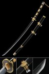Touken Ranbu Tsurumaru Kuninaga Black Tachi Sword - Anime Sword