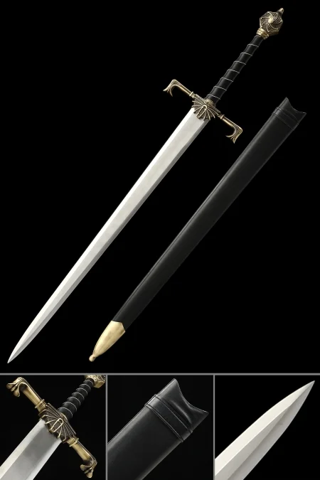 Medieval European Sword Hand Forged Stainless Steel Blade