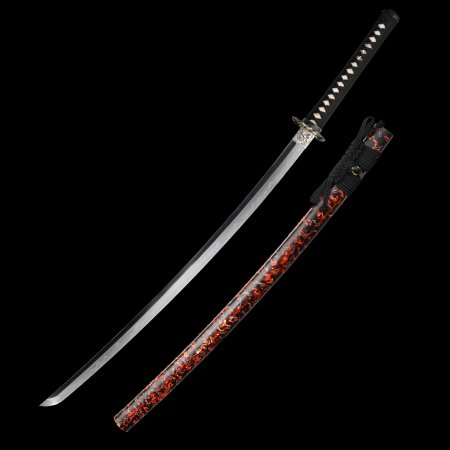 High-performance  Exquisite Handmade Full-tang Katana Sword With Real Hamon Blade