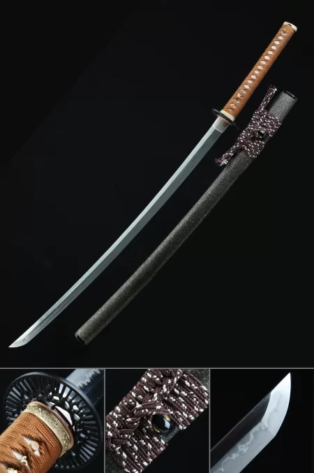 Exquisite Hand-forged Katana With Clay Tempered T10 Carbon Steel Blade