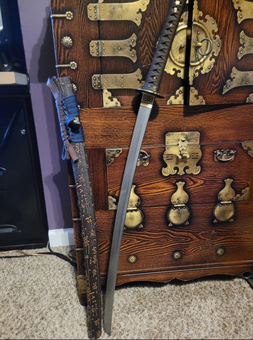 Handmade Japanese Sword 1045 Carbon Steel Full Tang