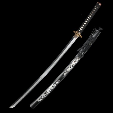 High-performance Handcrafted Katana Sword Sanmai Steel With Clay Tempered Blade