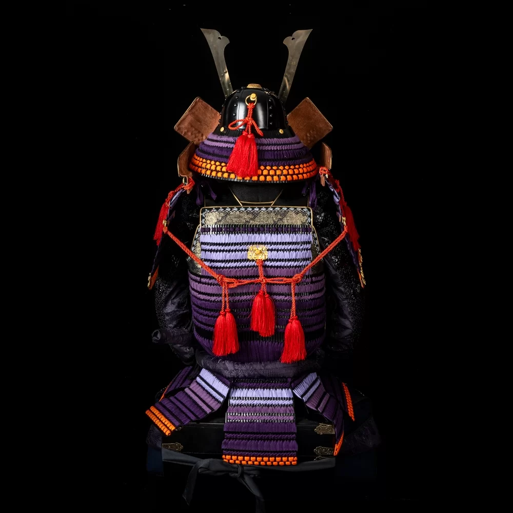 Traditional Samurai Armor | Handmade Oda Clan Kachi Black And