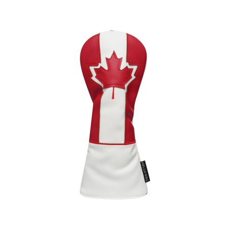 Patriotic Canadian Flag Hybrid Golf Headcover - Red