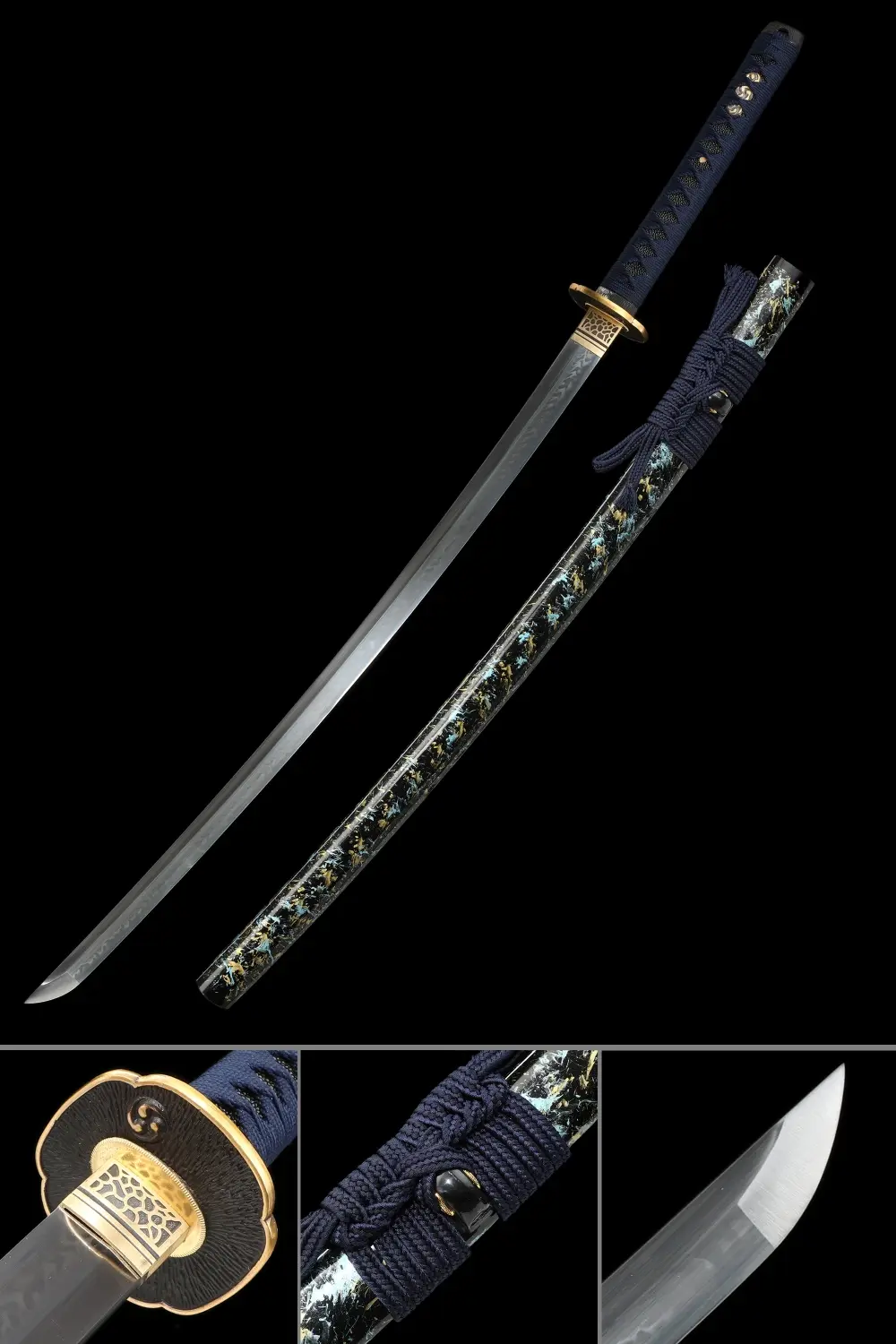 Dragon Handle Katana  Handmade Katana Sword Full Tang With Dragon Head  Handle - TrueKatana