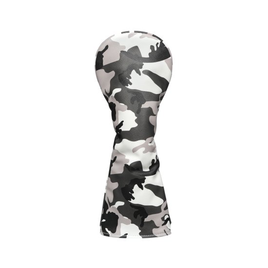 Camo Style Hybrid Golf Headcover - Gray