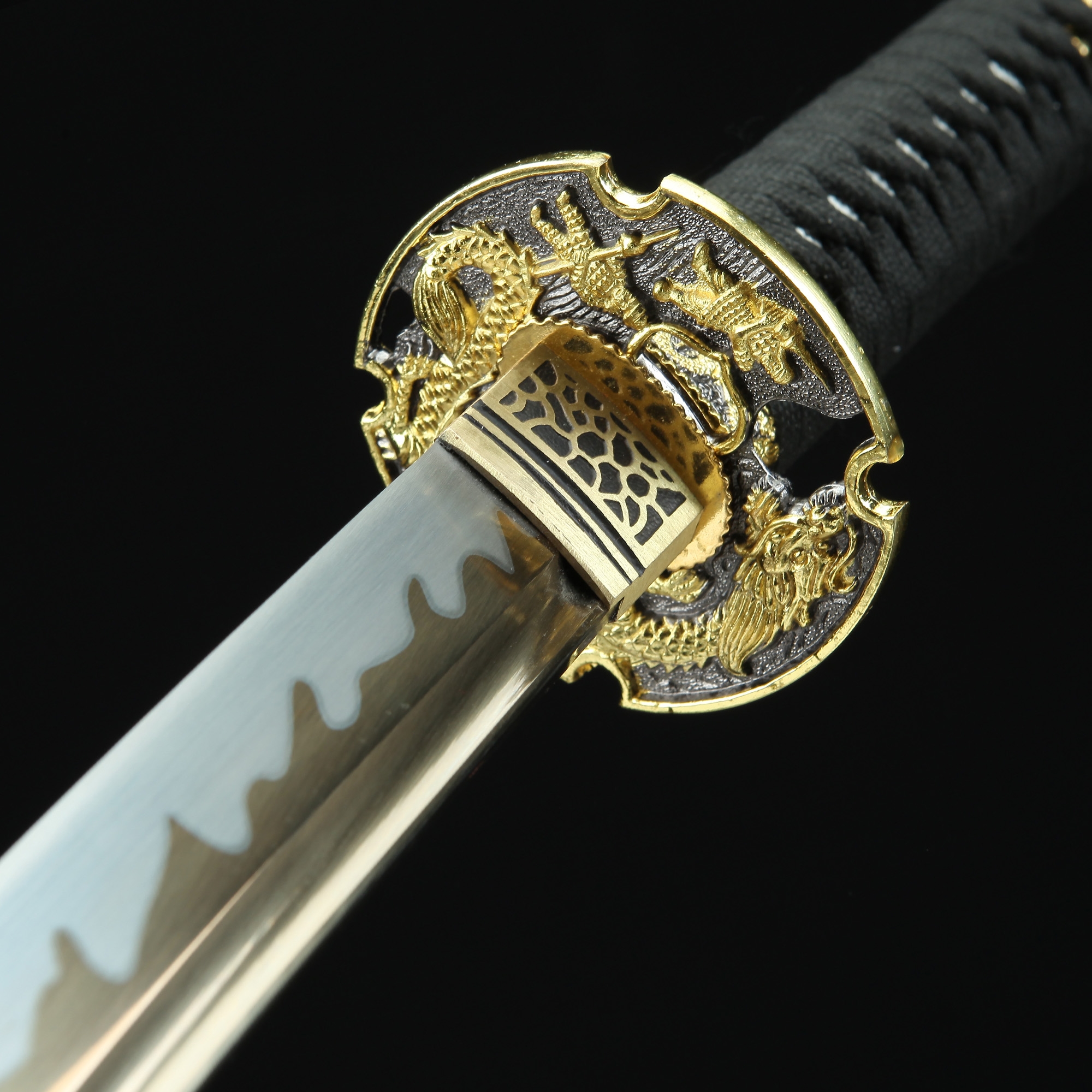 Handmade Japanese Tachi Odachi Sword High Manganese Steel With Golden ...
