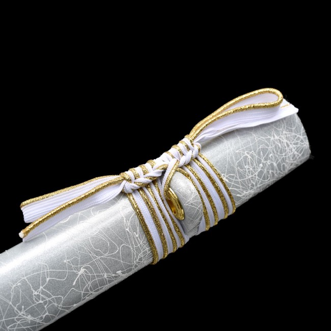 White Blade Katana | Handmade Japanese Katana Sword With White