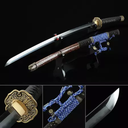 Authentic Japanese Tachi Sword 1000 Layer Folded Steel Tactical Swords