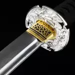 Damascus Steel Tachi Swords