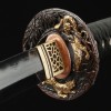 Authentic Japanese Katana Damascus Steel Hand Forged Sturdy Tactical Swords