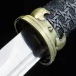 Black Lather Handle Katana