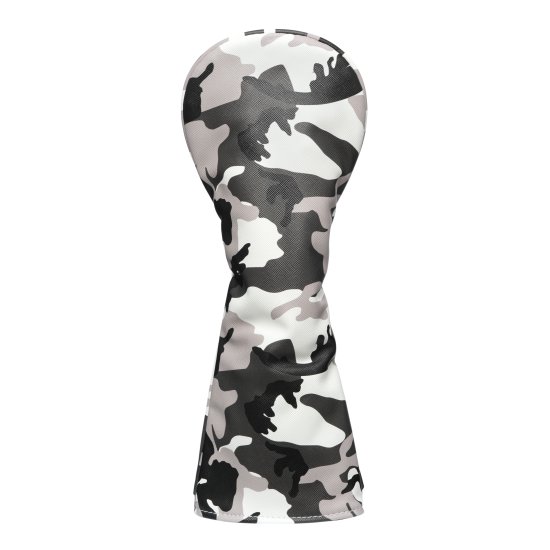 Camo Style Driver Headcover - Gray