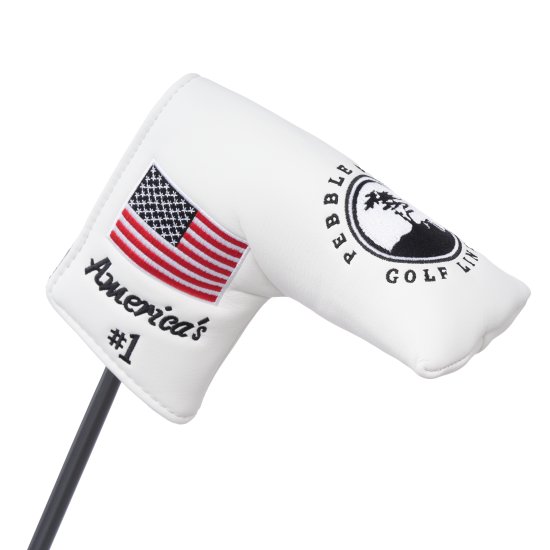 Welcoming Pine Blade Putter Cover - White