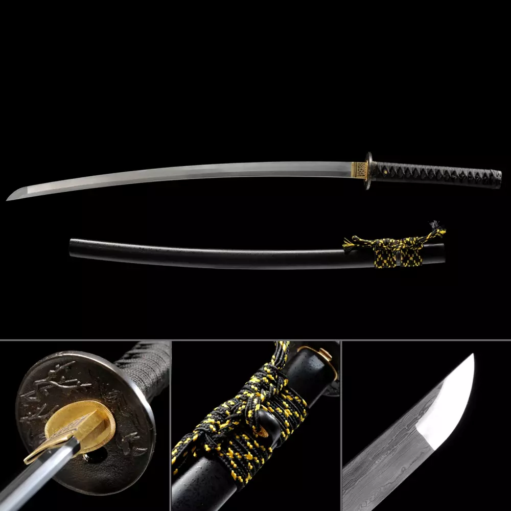 NEW Handmade Japanese Samurai Sword KATANA Damascus steel Full Tang Blade 