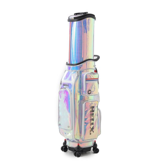 Helix Exquisite Stylish Retractable Golf Cart Bag - Silver
