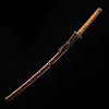 Python Theme Tsuba Wooden Katana Swords