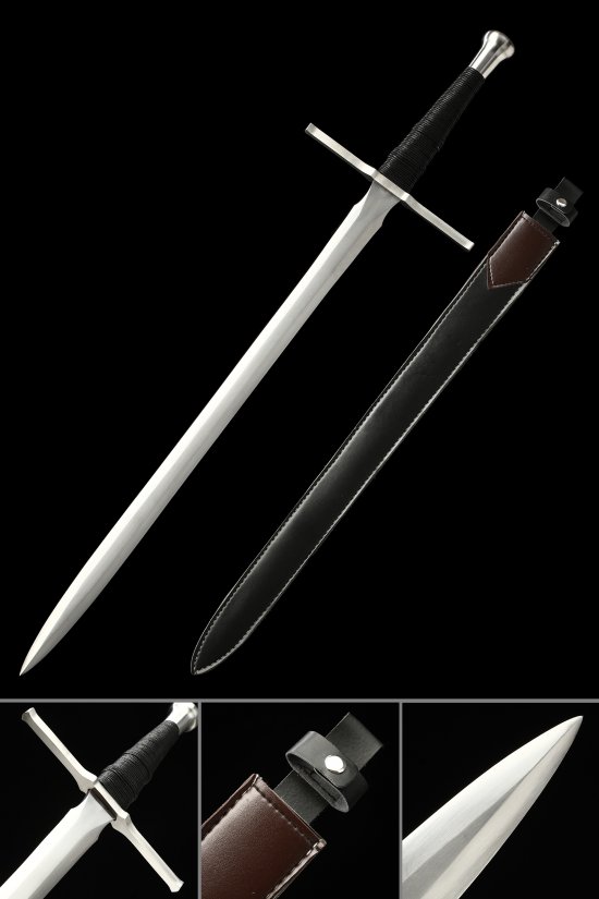 Hand Forged Medieval Longsword 1090 Carbon Steel