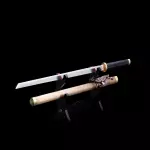 Black Lather Handle Ninjato