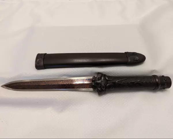 Handmade Japanese Double Edge Tanto Sword Full Tang