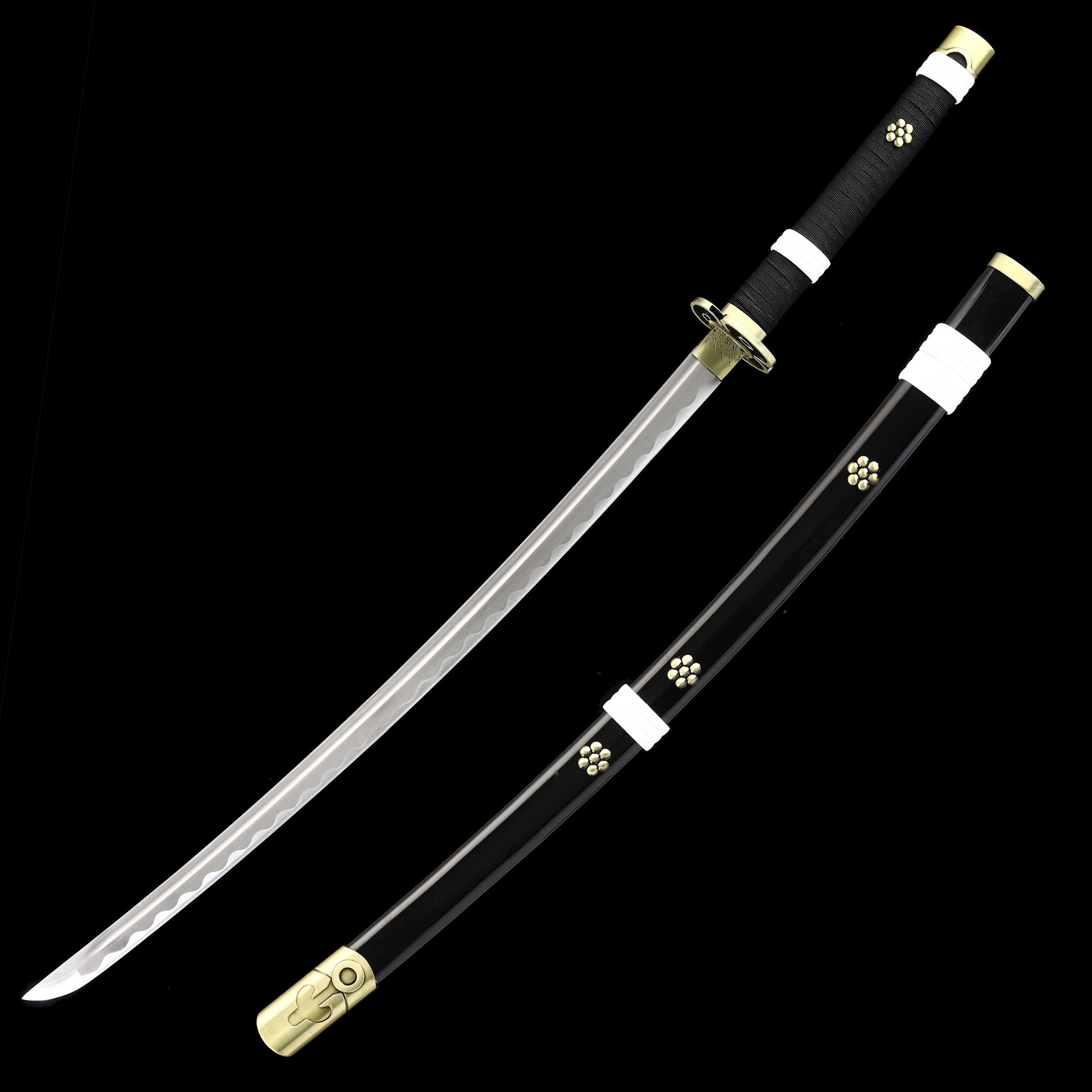 One Piece Roronoa Zoro Enma Sword Scabbard Cosplay Weapon Prop