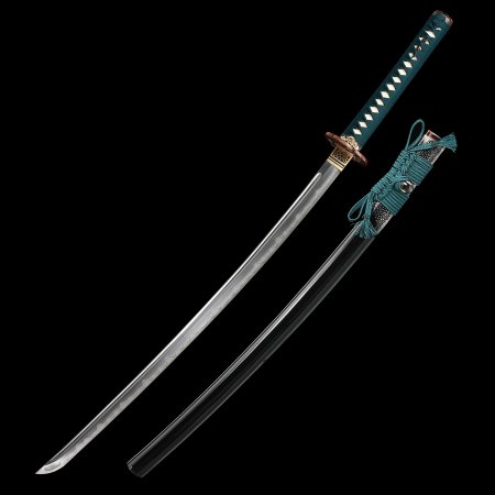 High-performance Full Tang Japanese Katana Sword Sanmai Steel With Clay Tempered Blade