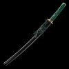 Green Crod Handle Wakizashi