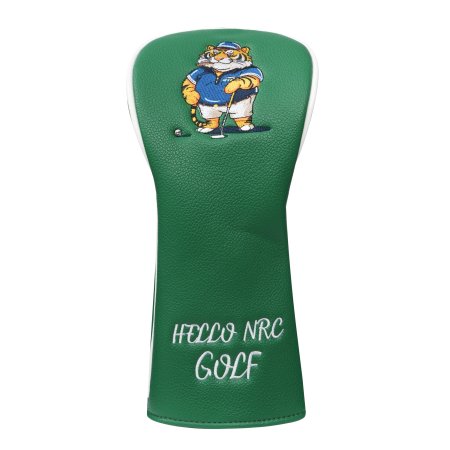 Tiger Driver Headcover - Green