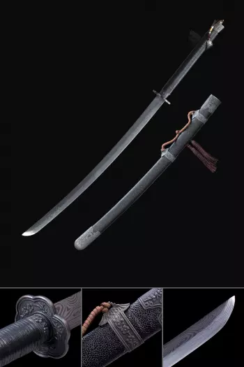 Oxtail Dao | Oxtail Dao - Clay Tempered 1095 Carbon Steel Chinese