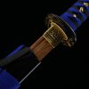 Blue Crod Handle Wooden Katana Swords