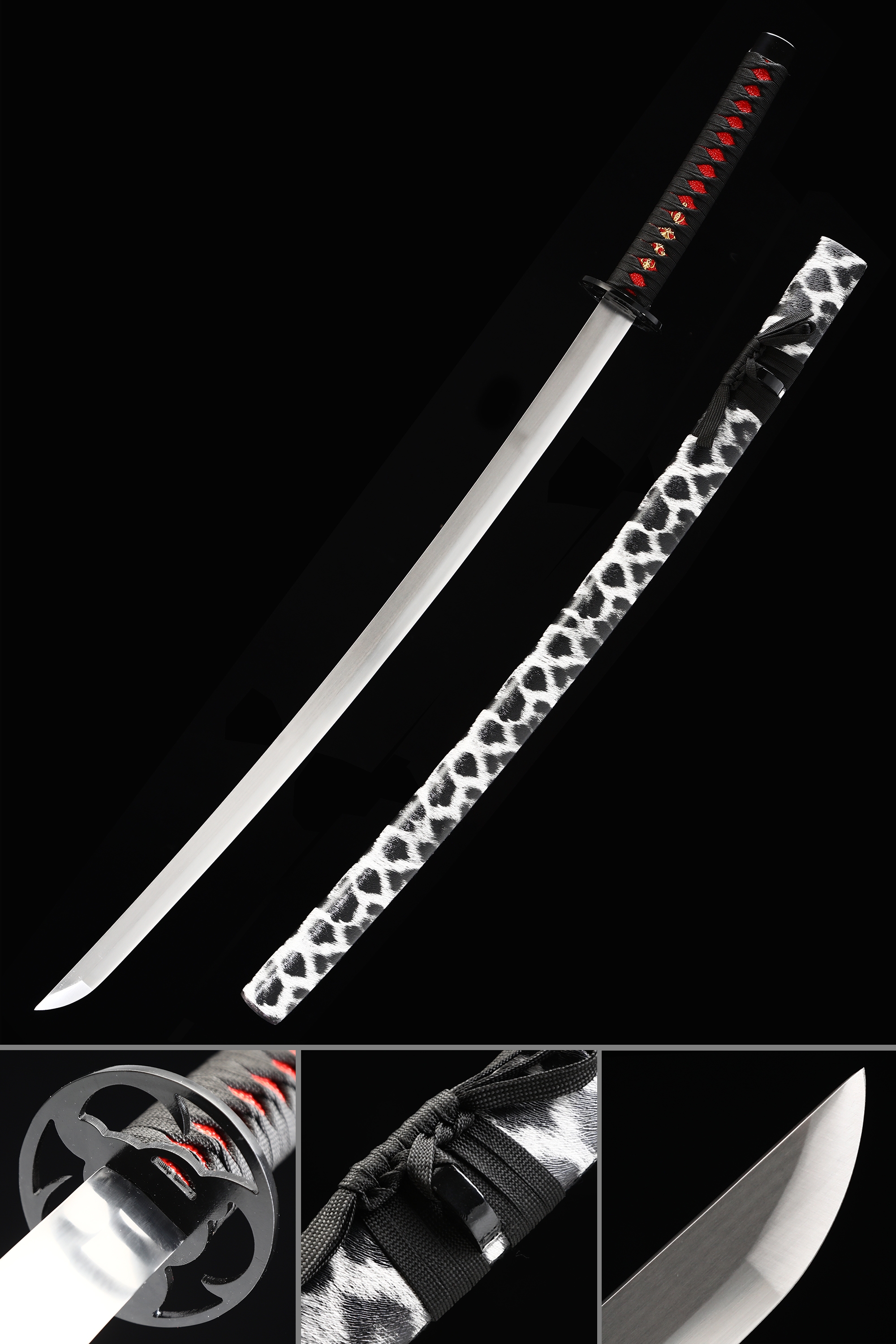 Noir Acier Au Manganèse Épées De Samouraï Japonais À vendre