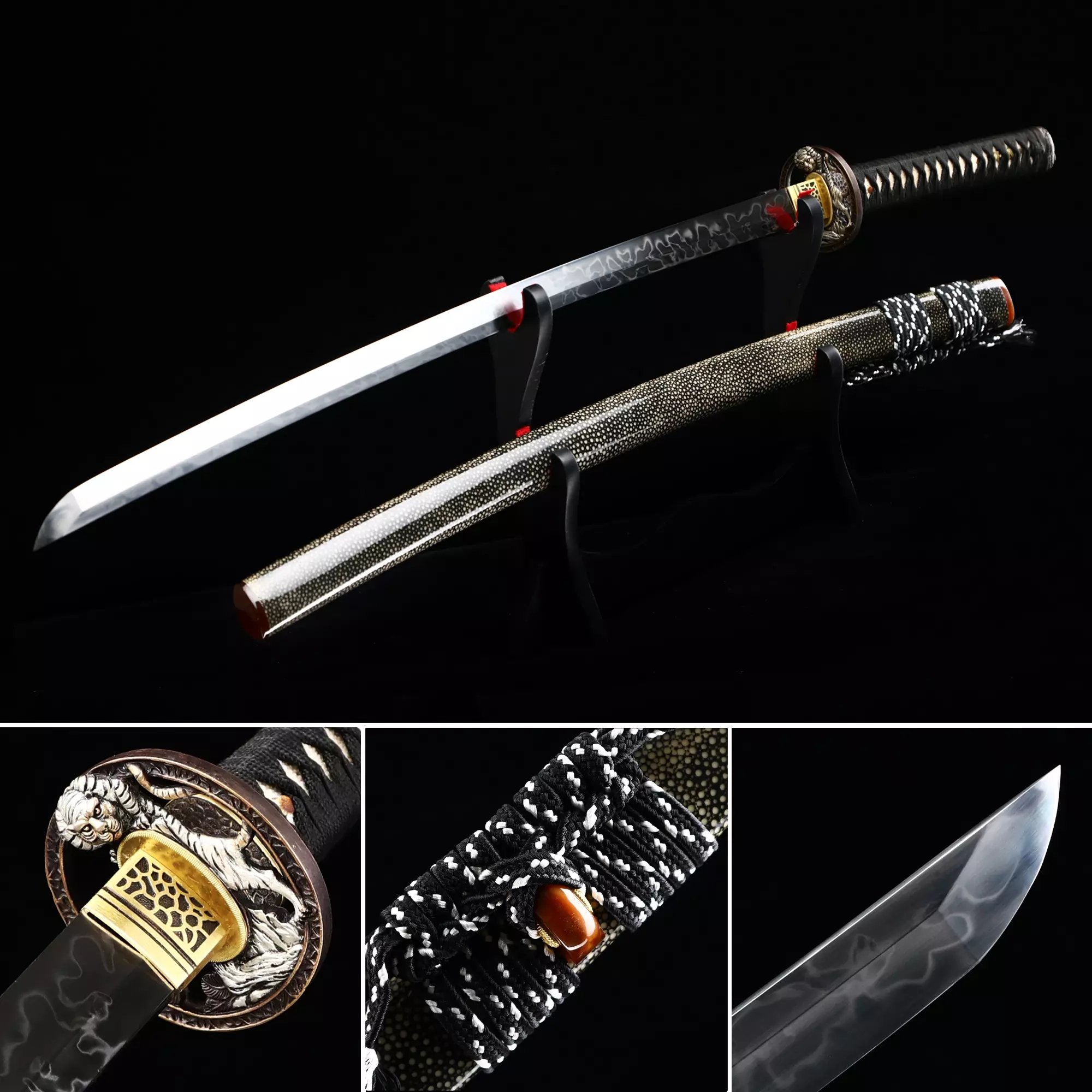 Extremely Sharp Katana | High-performance Genuine Katana Sword T10 ...