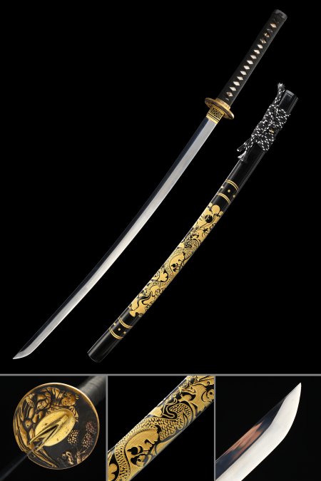 Handmade Japanese Samurai Sword 1095 Carbon Steel