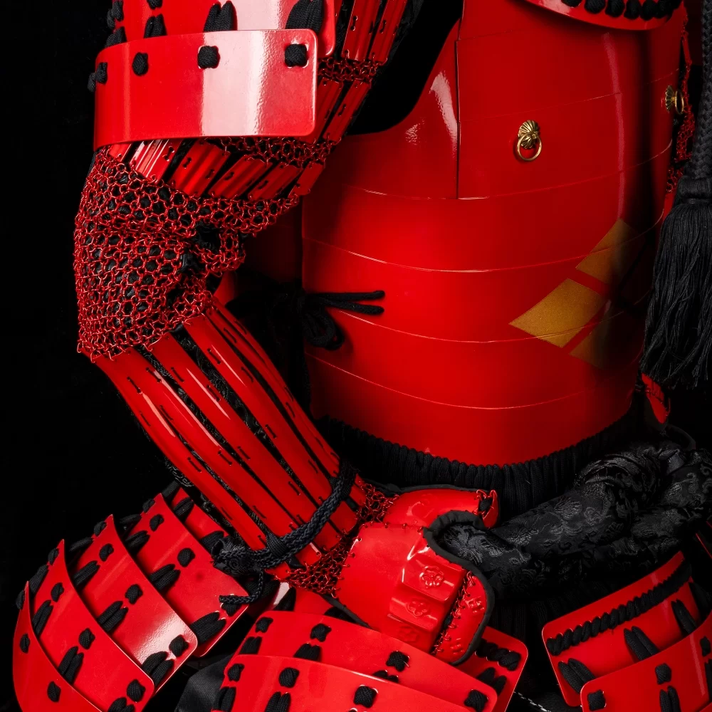 甲冑 鎧兜 等身大 着用可能 赤備え red samurai armor - メルカリ