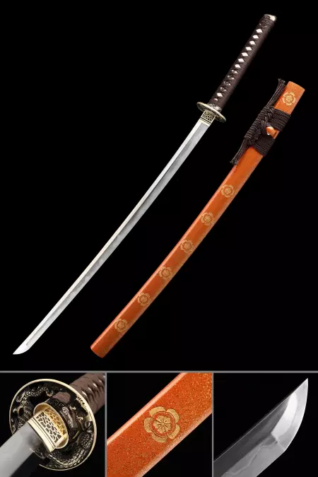 Orange Katana for Sale - TrueKatana