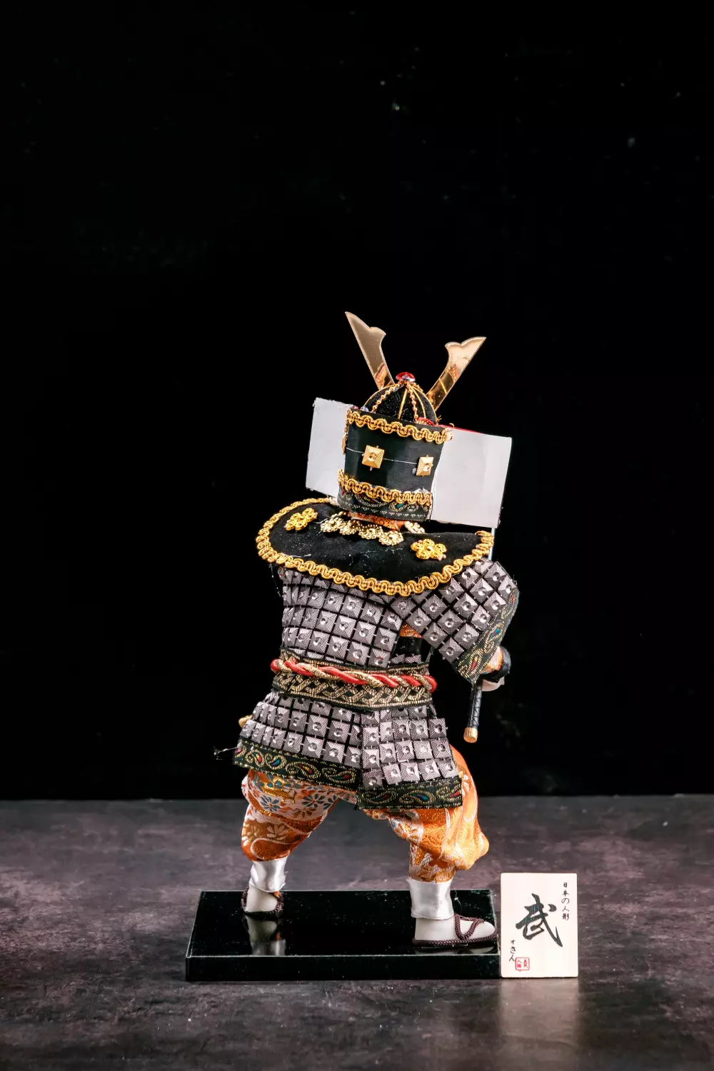 スーフェス91 サムライドール 鴉天狗 半蔵門 samuraidoll Samurai Doll | Vintage Japanese Samurai Warrior Doll