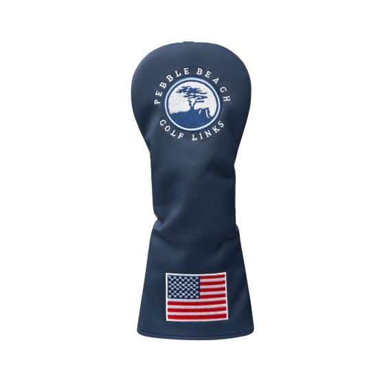 Welcoming Pine Hybrid Golf Headcover - Dark Blue