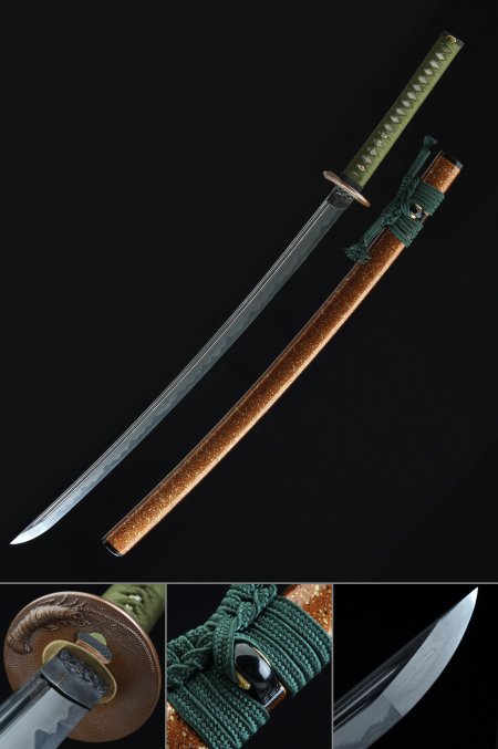 High-performance Japanese Katana Sword With Clay Tempered Blade