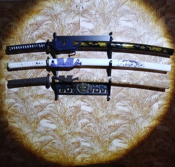 Authentic Japanese Katana Sword 1000 Layer Steel Full Tang