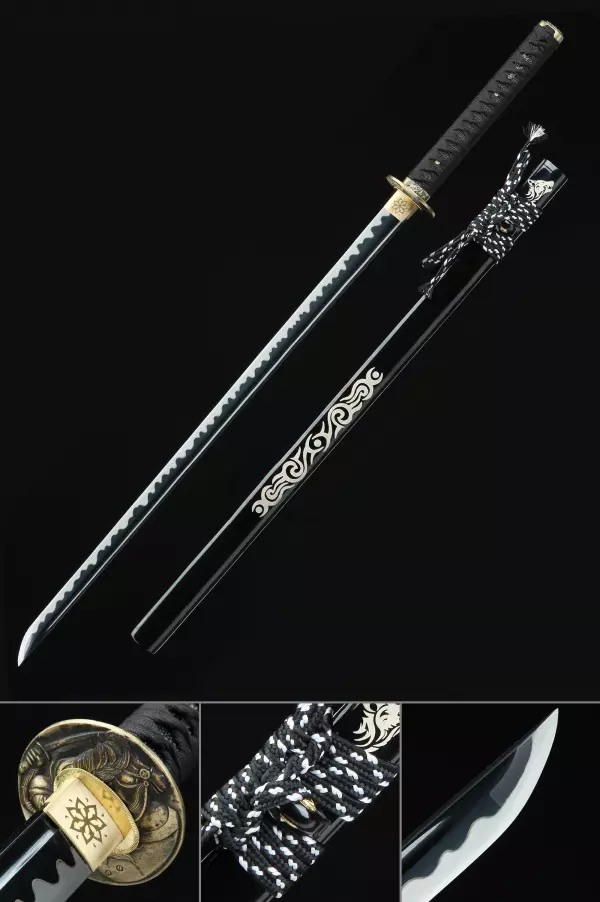 Black Stealth Ninjato Sword For Sale - Truekatana